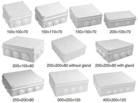 poly electrical box|junction box electrical size.